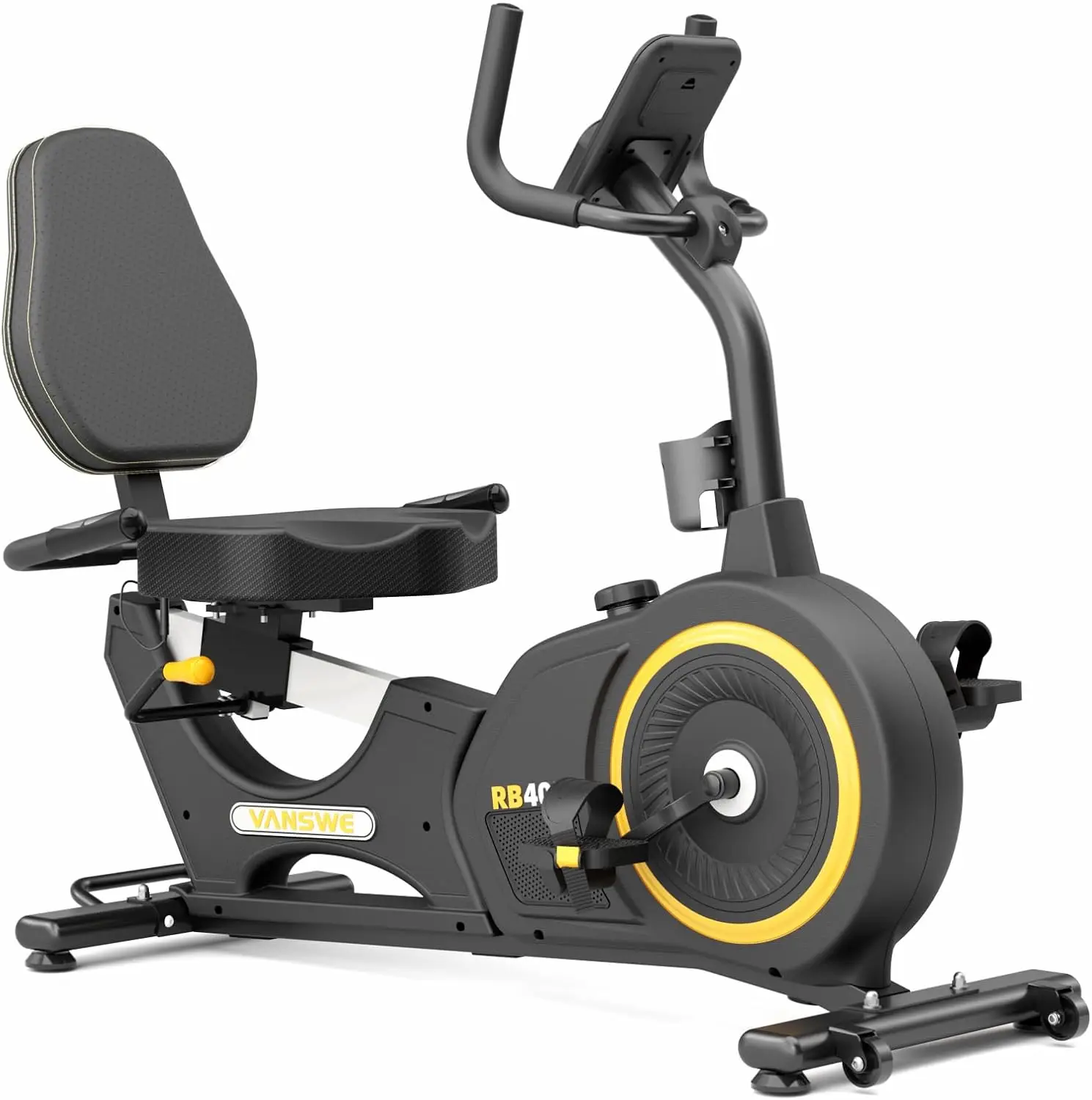 

Recumbent Exercise Bike, Recumbent Stationary Bikes for Home 400 LBS Weight Capacity, Exercise Bike for Home Seniors with