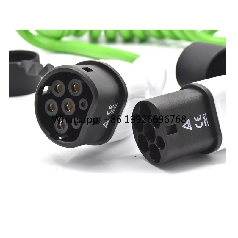 

OEM Automotive Connectors Spiral 62196 IEC Mode Ev Connector 3 Charging Cable Plug Connector Ev Charging Cable