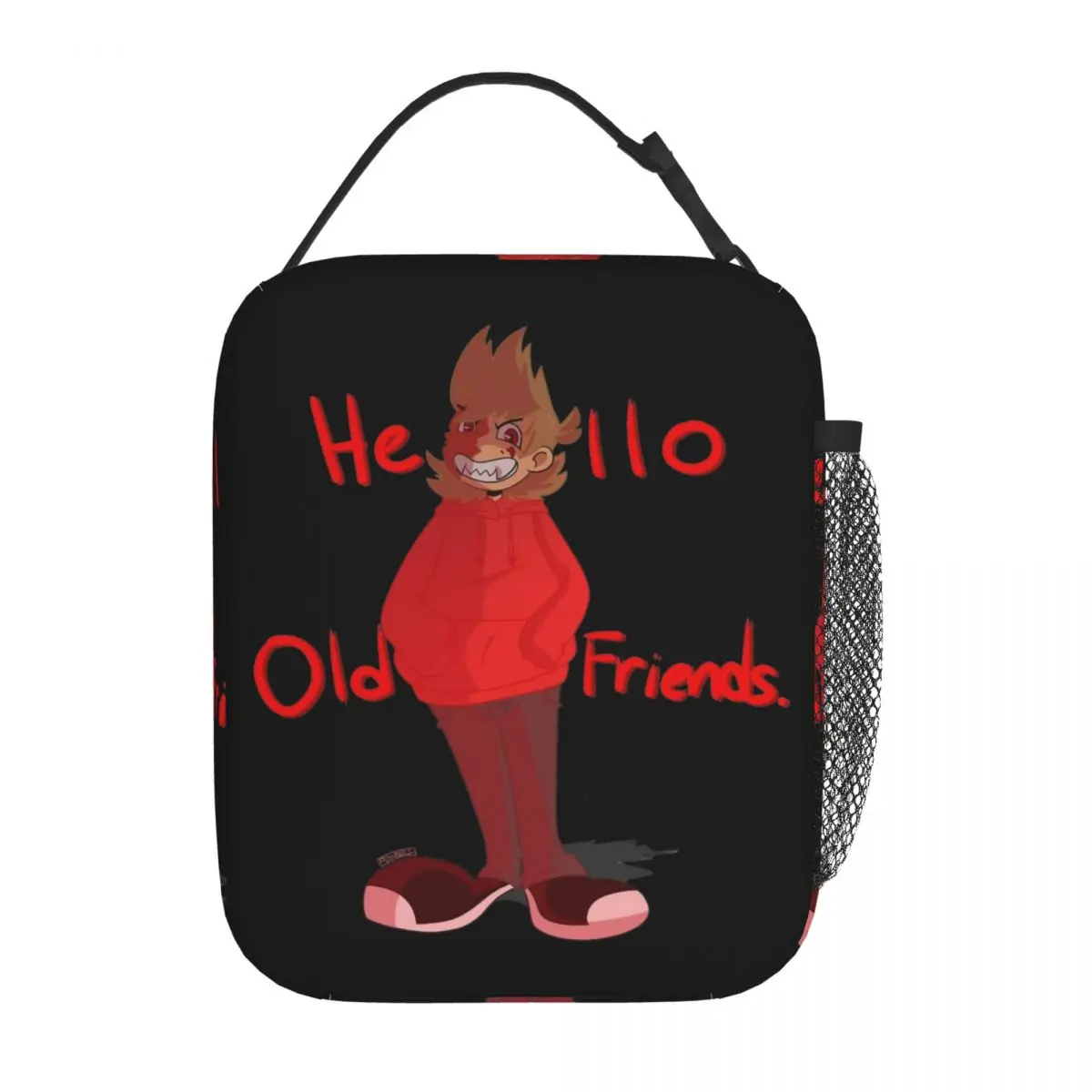 

Tord Eddsworld Cartoon Anime Merch Insulated Lunch Bag For Travel Storage Food Boxes Reusable Thermal Cooler Lunch Boxes