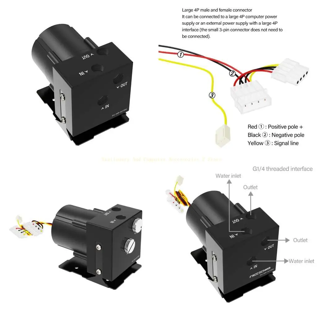 

M18W 1200L/H Computer Cooling Heat Dissipation Modify Top Cover