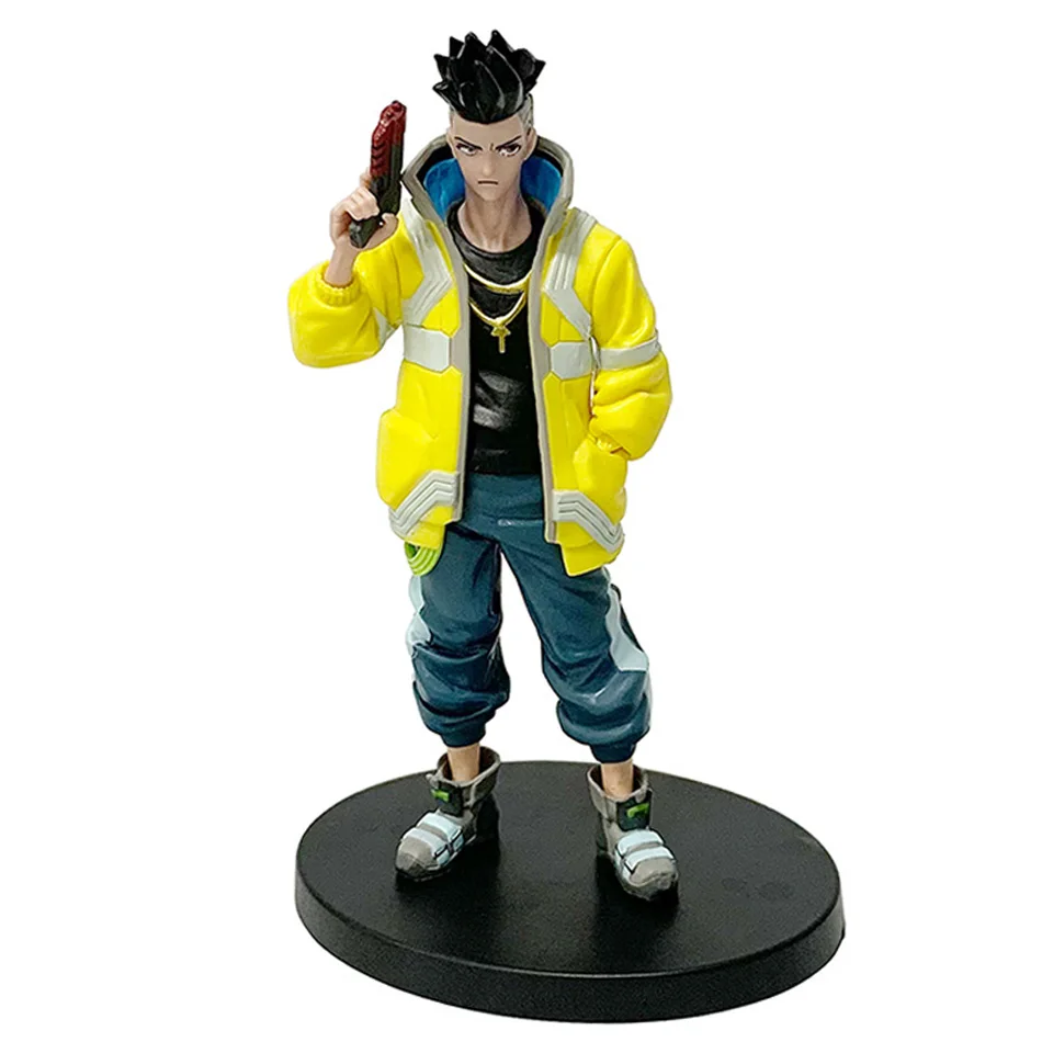 อะนิเมะเกม Cyberpunk: Edgerunners 17-22 ซม.Lucy Rebecca David Martinez moon Action Figure ของเล่นจี้ของขวัญวันเกิดคริสต์มาส