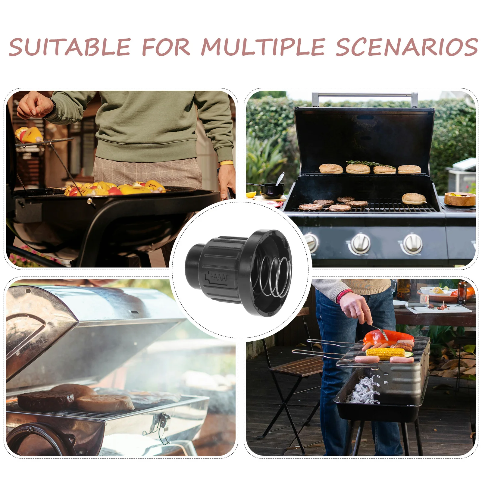 

2 шт. Замена крышки зажигания для кнопок для барбекю, газовая плита, простая установка, гриль, крышка зажигания, детали газового гриля