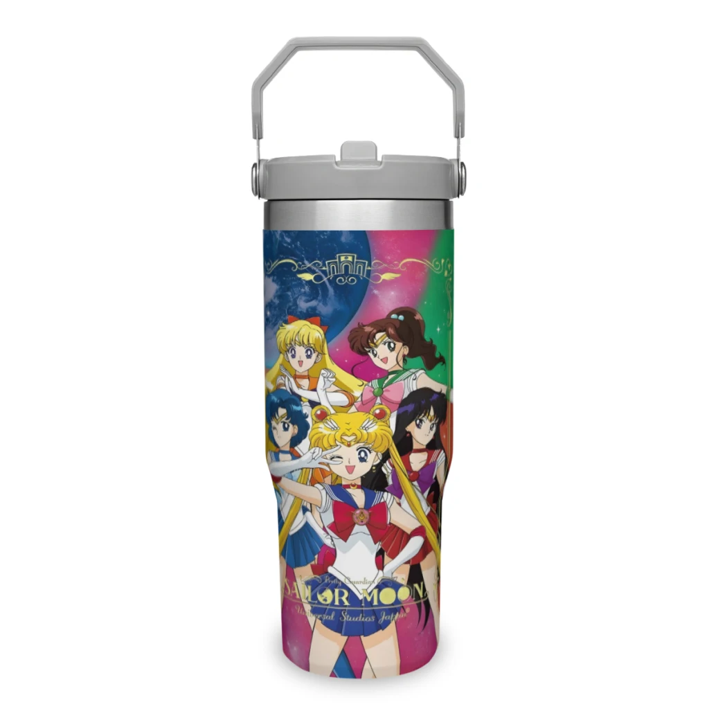 

Portable Car Cup Sailor Moon Stainless Steel 304 Tumbler Water Bottle 30oz/900ml