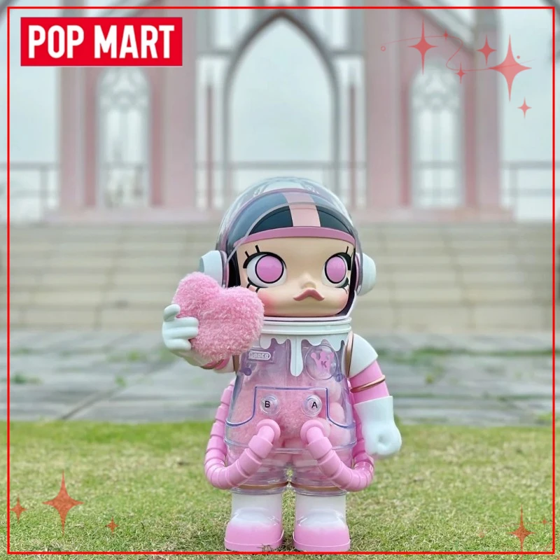 

Оригинальные большие куклы POP MART MEGA SPACE MOLLY 400% Heart Words – любимые игрушки для детей и всей семьи