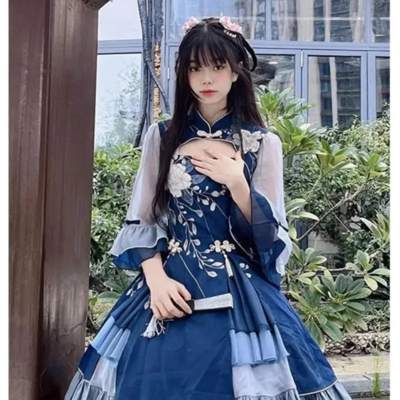 

Han Element Gorgeous Dress Women's Chinese Style Lolita Skirt