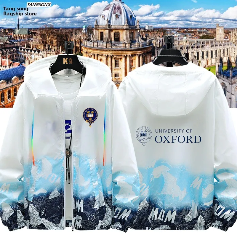 

Ox Universi aduation Study Abroad Memorial School orm Motivational Exam Sun Protection Men's Ultra-Thin Jaet