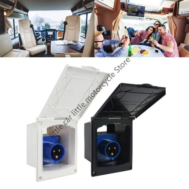 R9CC 16A 23A Receptáculo entrada energía RVs Power Twists Lock Entrada Shore power