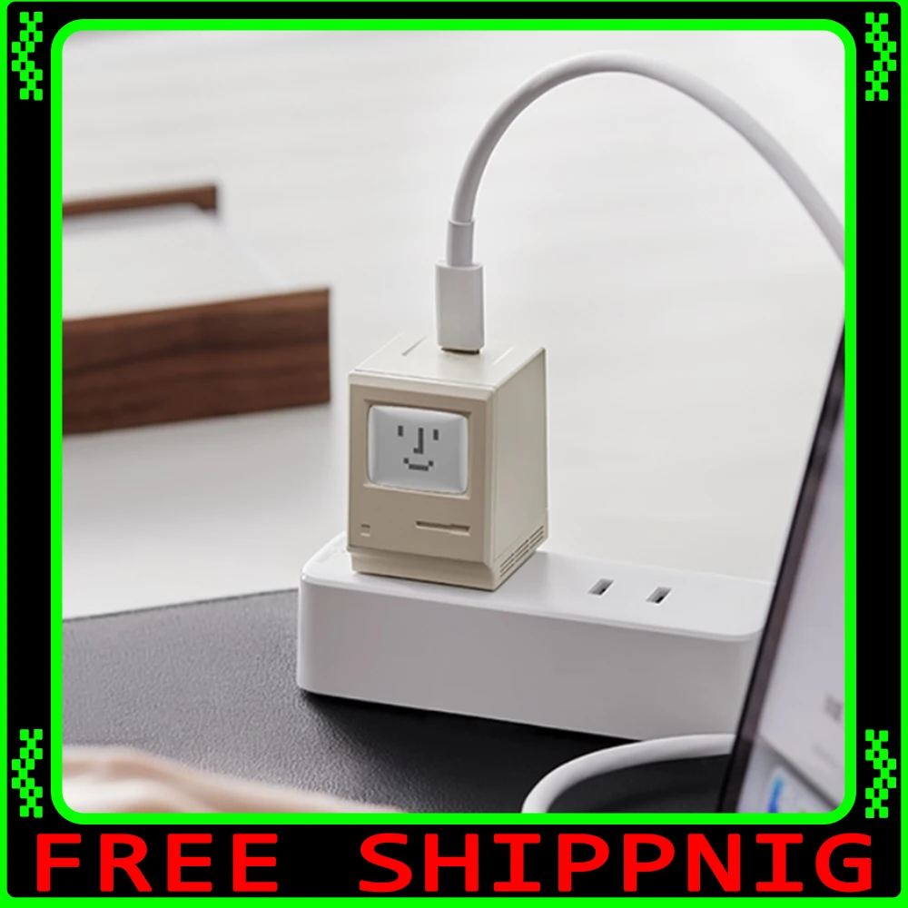 

SHARGE Macintosh 35 Вт зарядное устройство из нитрида галлия быстрая зарядка зарядное устройство для мобильного телефона портативное для iPhone 17 подарков