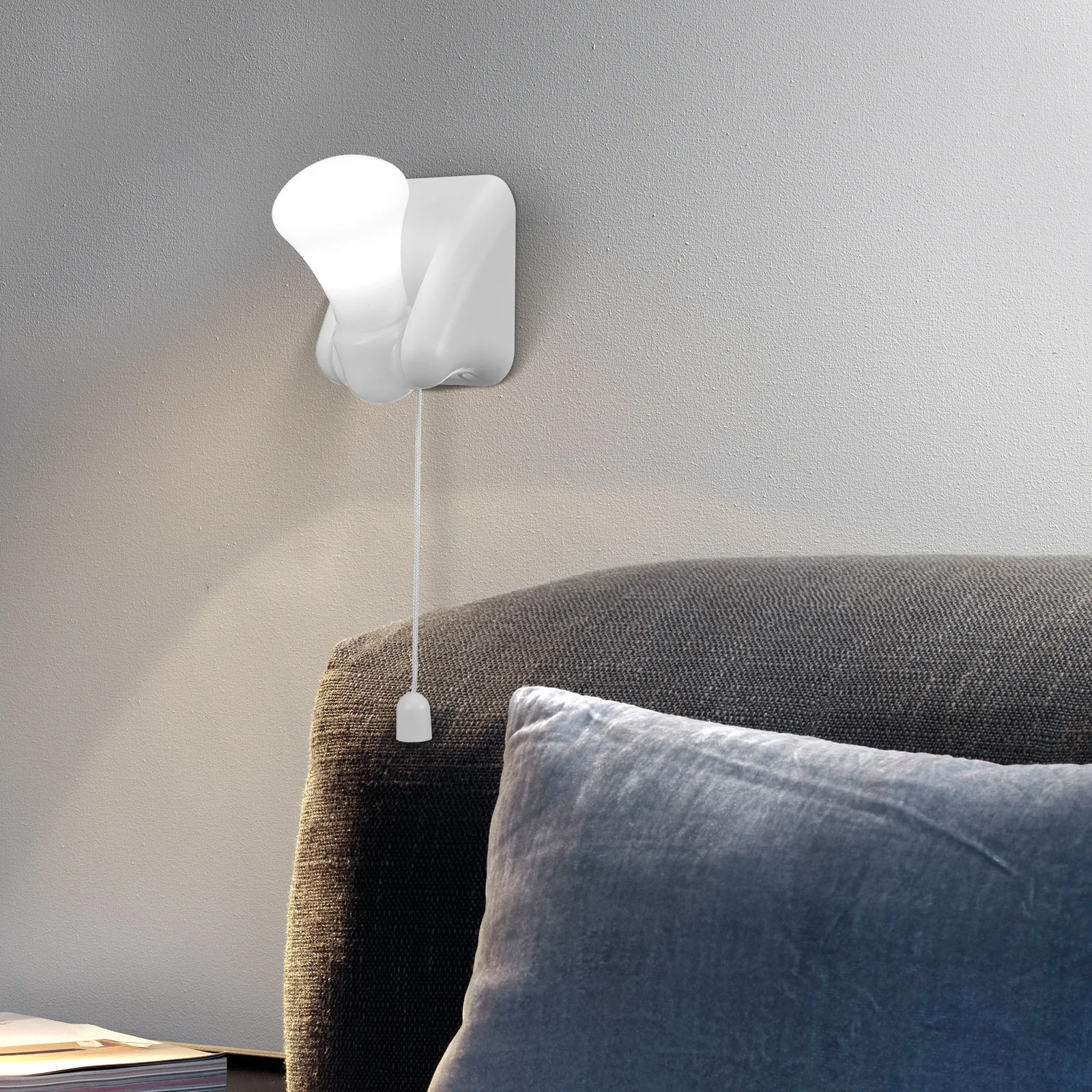 

Portable LED Bulb Light Operated Self Adhesive Closet Lamp Energy Saving No Flicker Eye Protection LED Bulb Lights