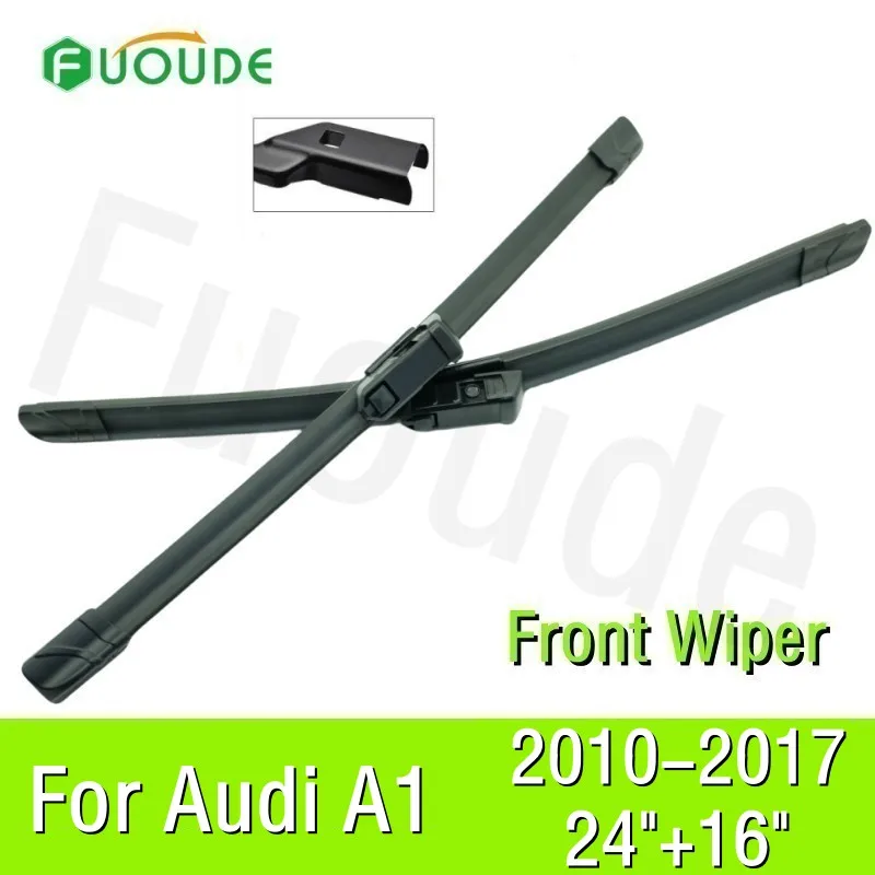 

Wiper Blade For Audi A1 24"+16" Car Windshield Windscreen Rubber 2010 2011 2012 2013 2014 2015 2016 2017