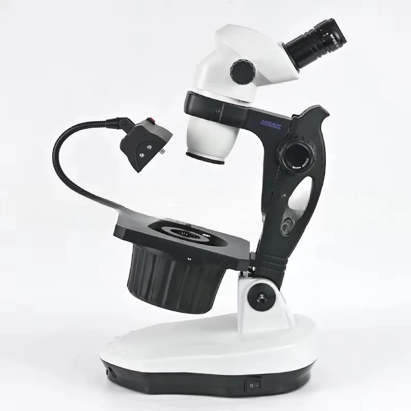 

Gold seller Best Price Hot Sale ASZ-ZB8 6.7X-45X Binocular Jewelry Gemology Gemological Microscopes With 7W Fluorescent Lamp