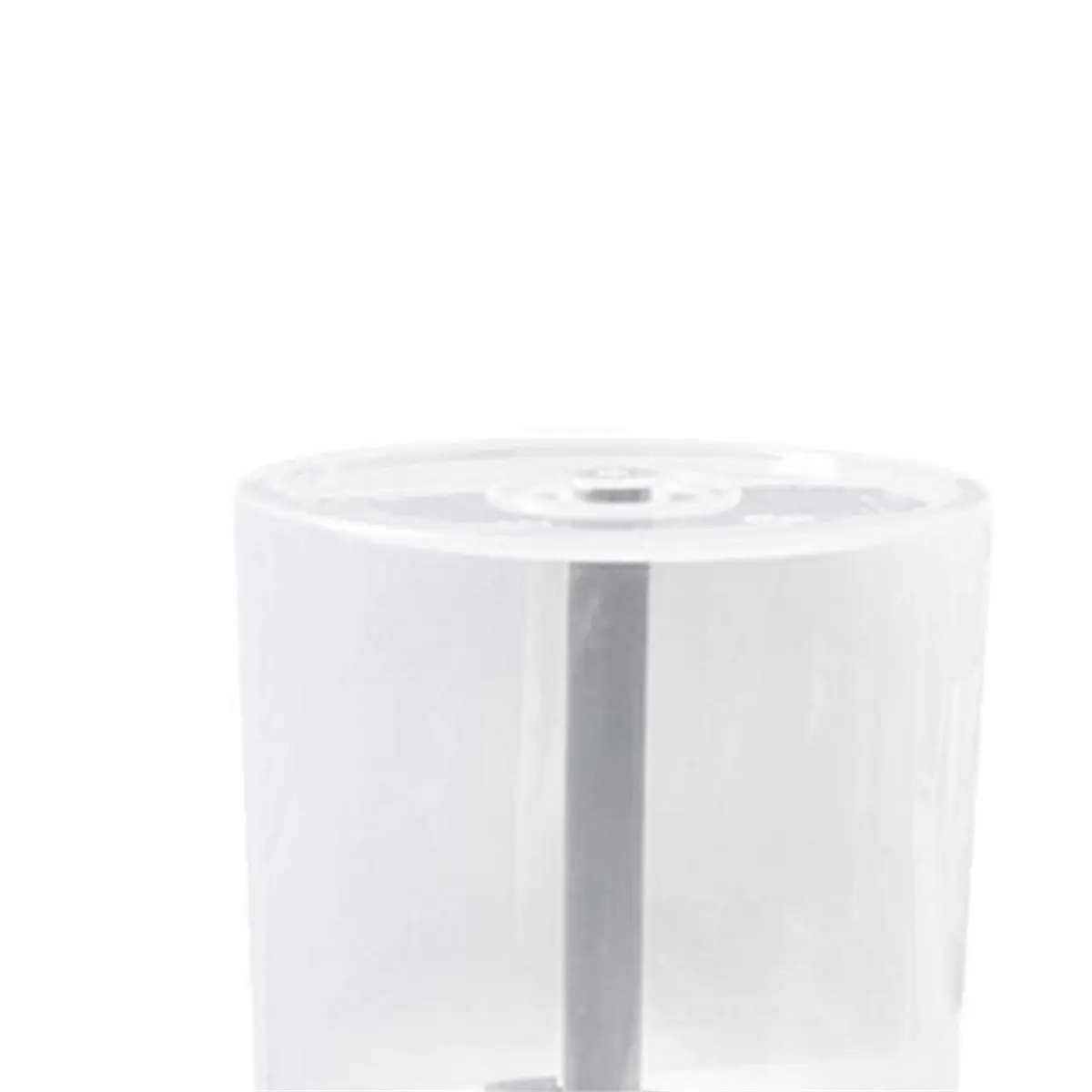 Large Capacity CD/DVD Storage Container Clear Plastic DVD Holder Compact Disk Organizer for Home Shelf