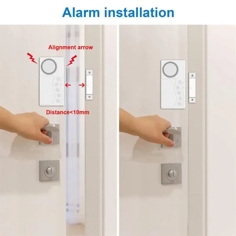 Refrigerator Door Alarm Freezer Door Alarm When Left Open 4 In 1 Wireless Refrigerator Window Alarm Doorbell Home Security