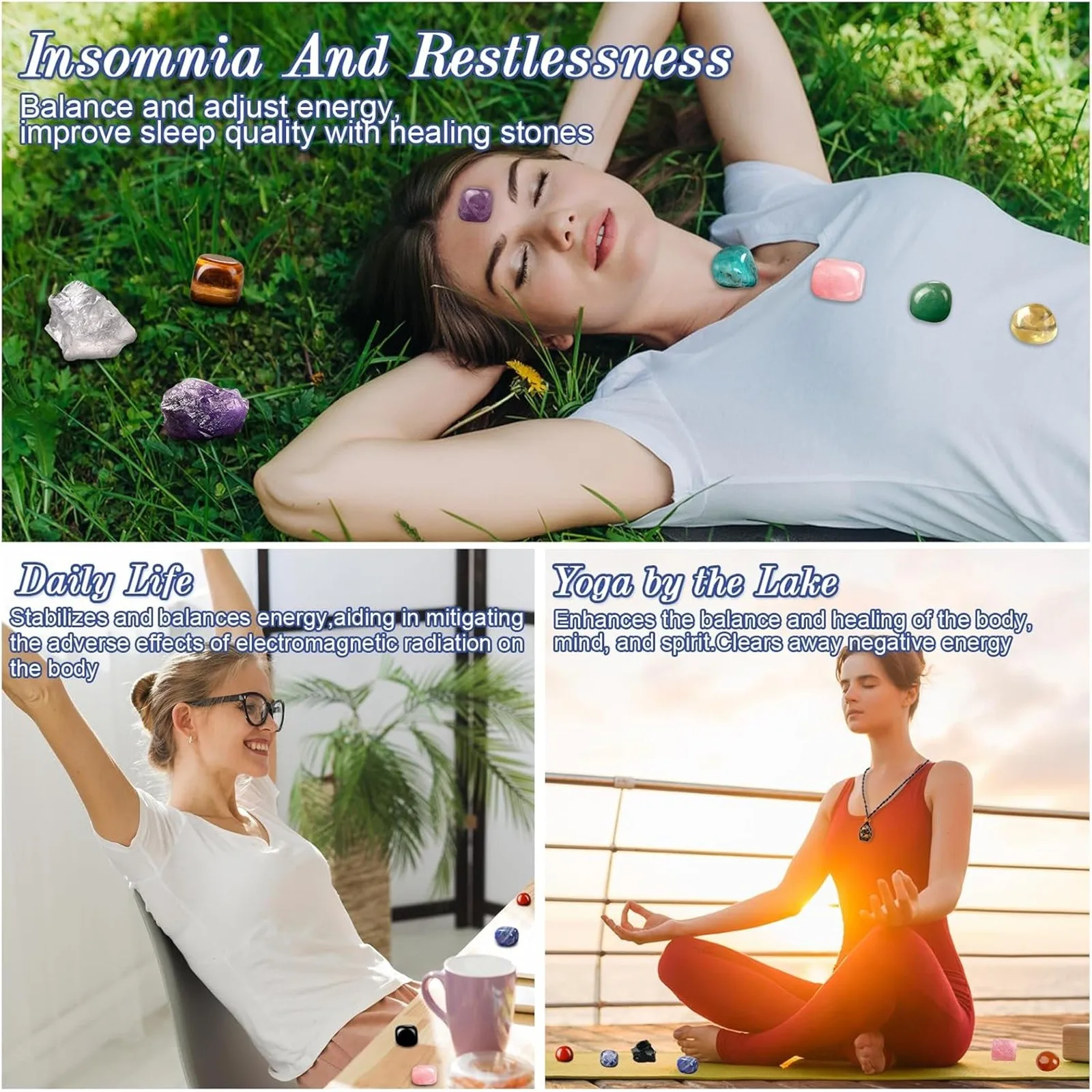 24 يوما عيد الميلاد تقويم القدوم الكريستال الطبيعي شفاء حجر مجموعة عطلة احتفالية العد التنازلي ديكور هدية لعشاق الكريستال #4