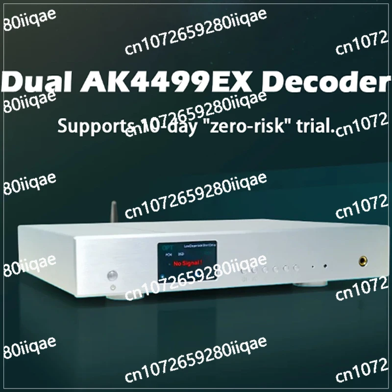 

Digital Audio Decoder Bluetooth 5.0 Audio Dual AK4499E DAC HIFI Fever Music Turntable USB Lossless Playback