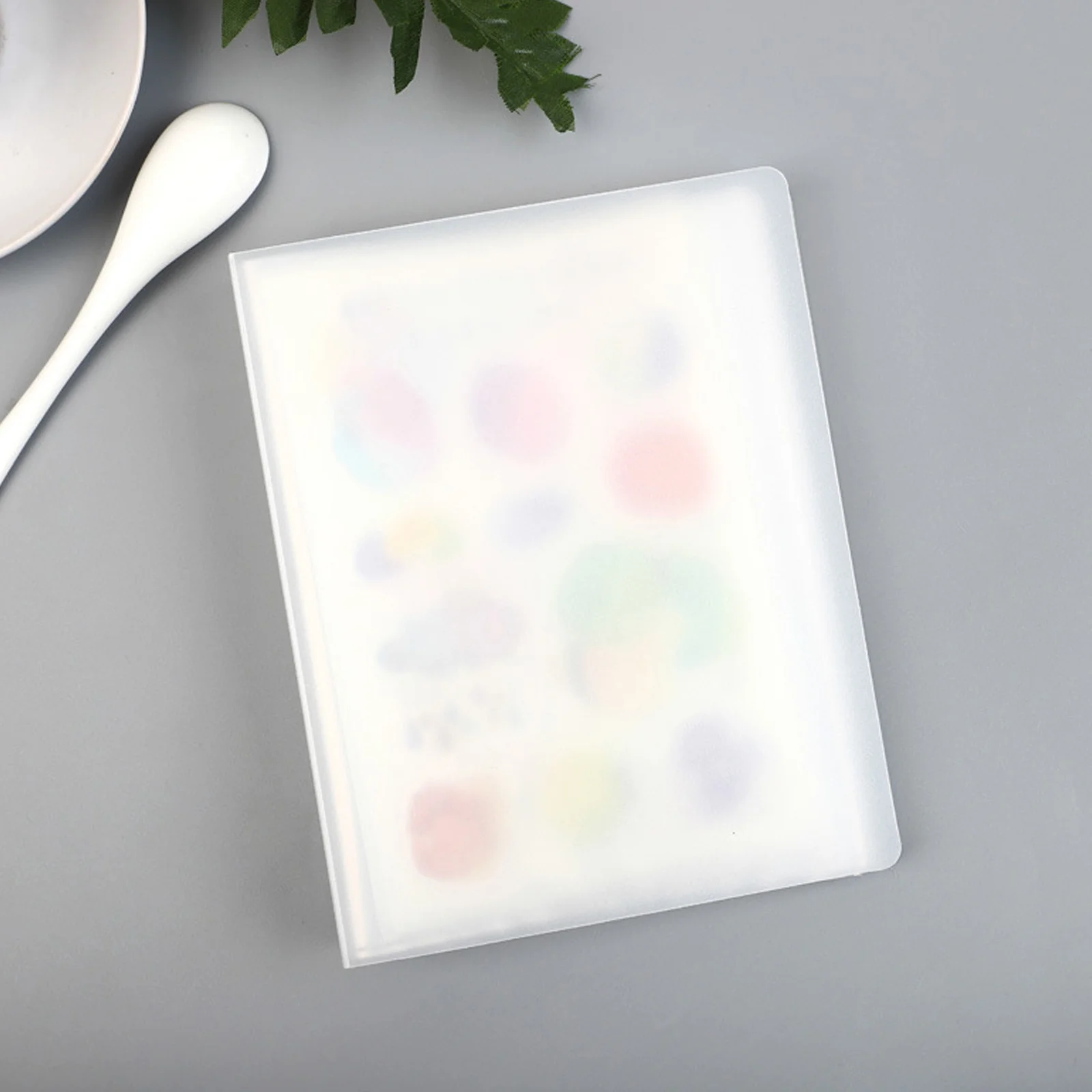 

4Pcs A6 File Storage Folder Transparent Document Organizer Plastic Photos Tickets Holder Multipurpose Scrapbook Receipt