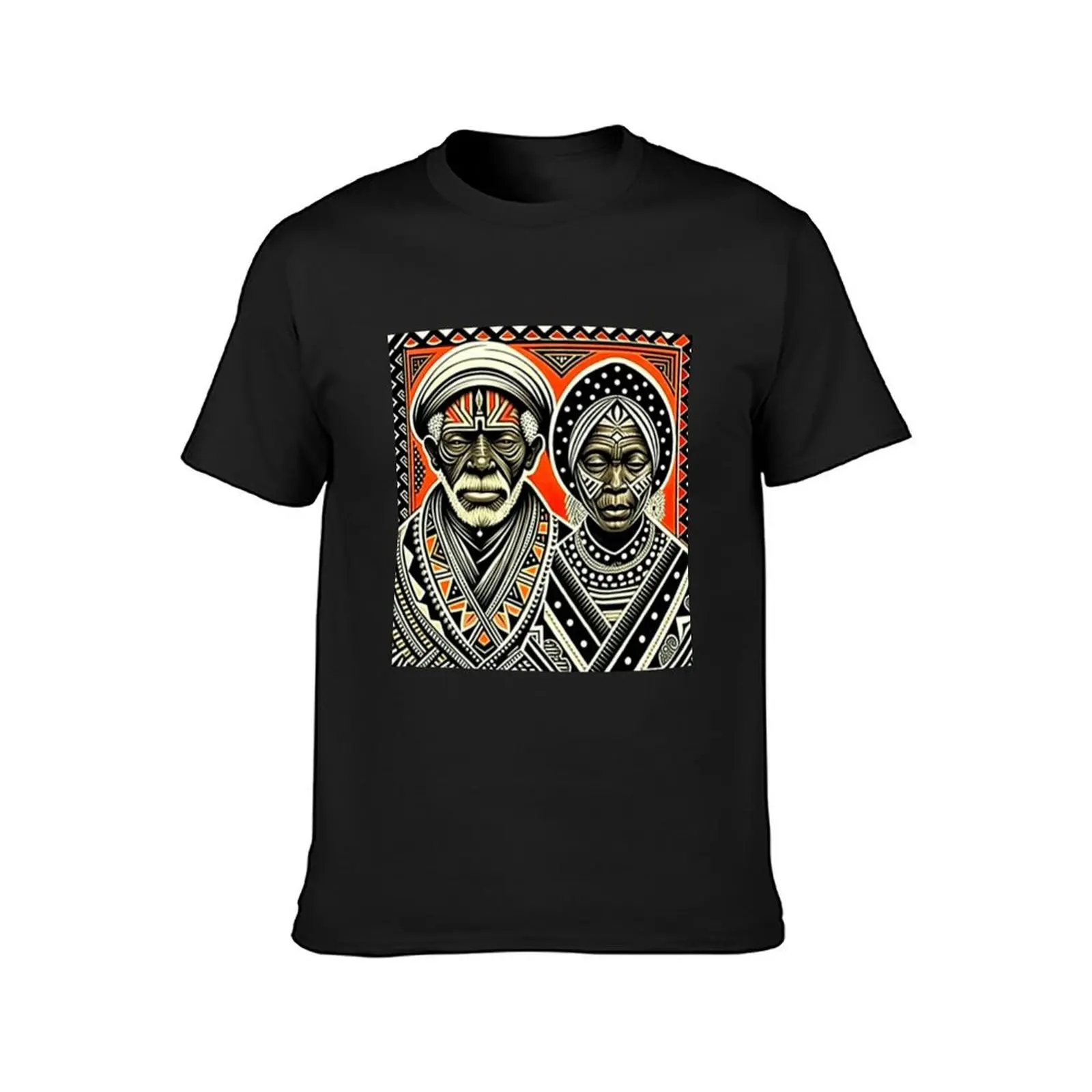 .The Weary Faces of Africa: Depicting Traditional Attire. T-Shirt quick-drying new edition slim fit t shirts for men