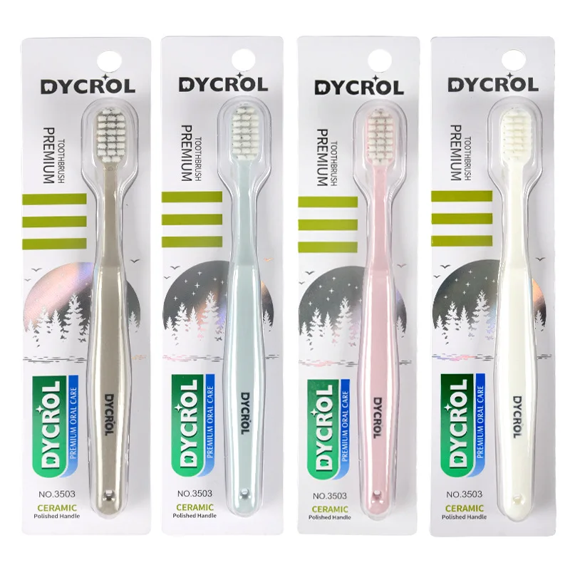 Soft Bristle Toothbrush for Adults Household Japanese Style Cleaning Toothbrush