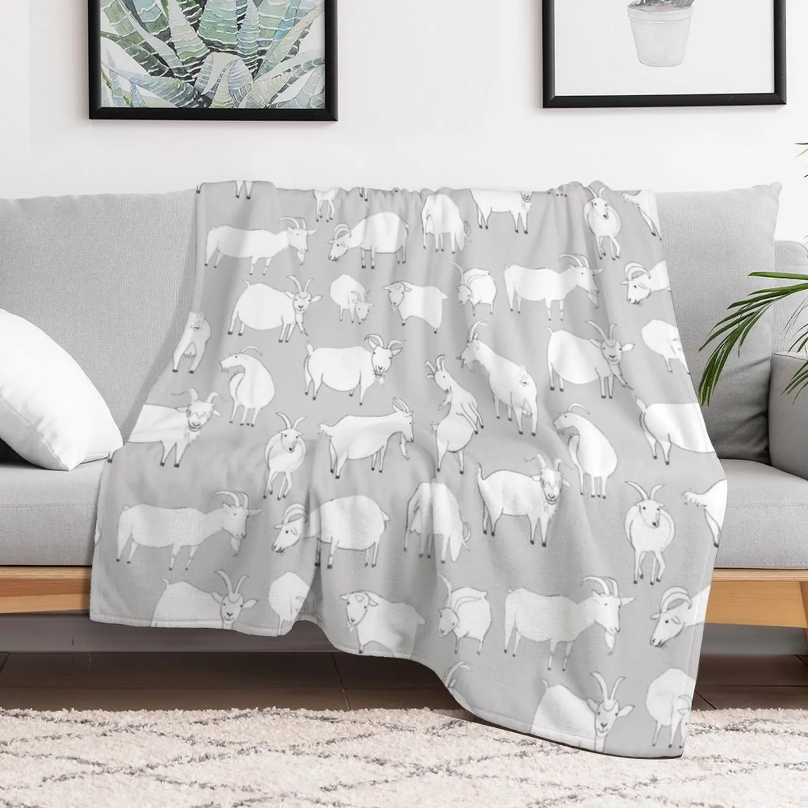 Charity Fundraiser - GreyGoats Throw Blanket Shaggy Winter beds Designers Blankets