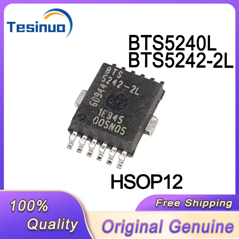 

5/PCS New Original BTS5242-2L BTS 5242-2L BTS5240L BTS 5240L HSOP12 Turn signal control chip In Stock