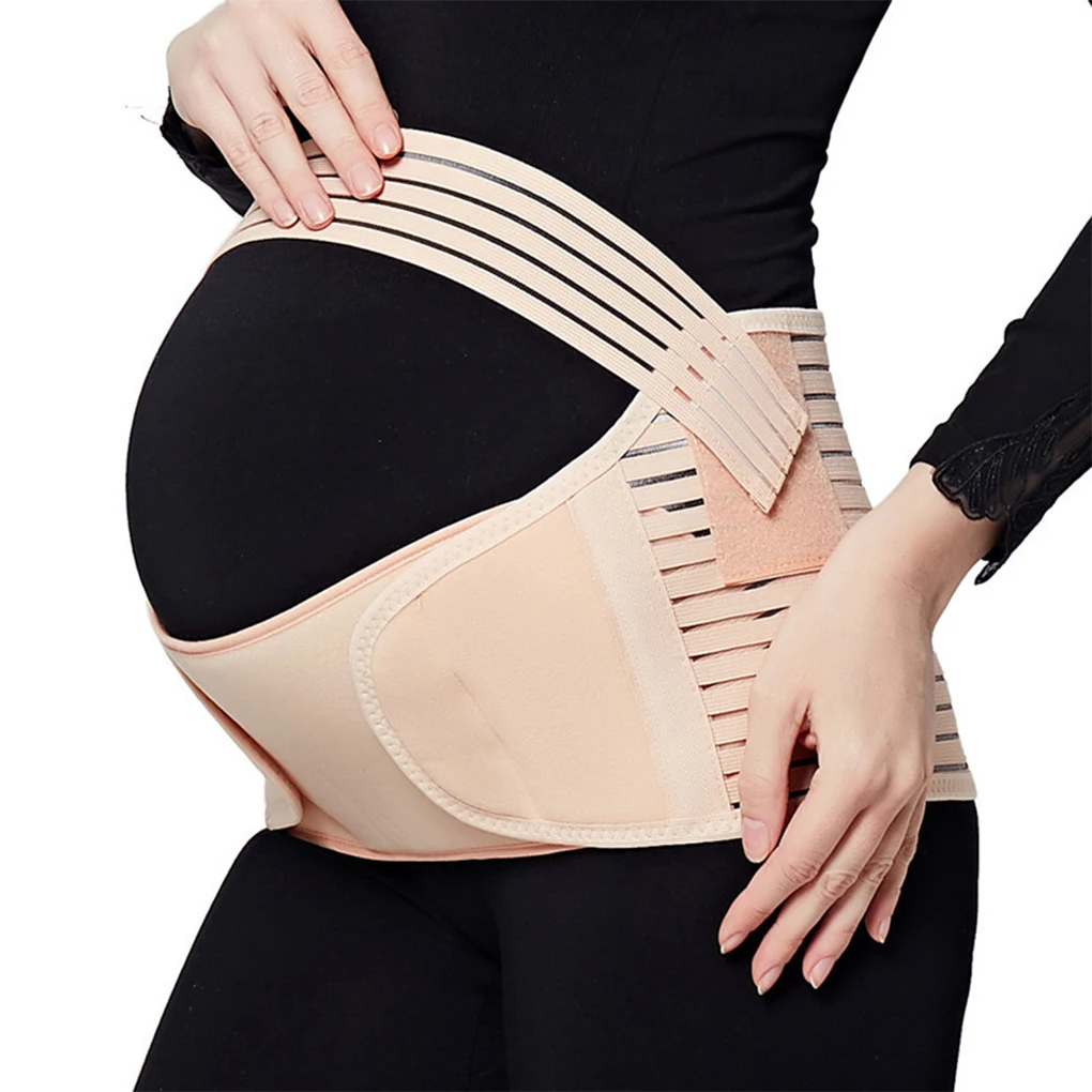 Protector de Brace de maternidad para mujeres embarazadas, protectores de cinturón de cintura ajustable