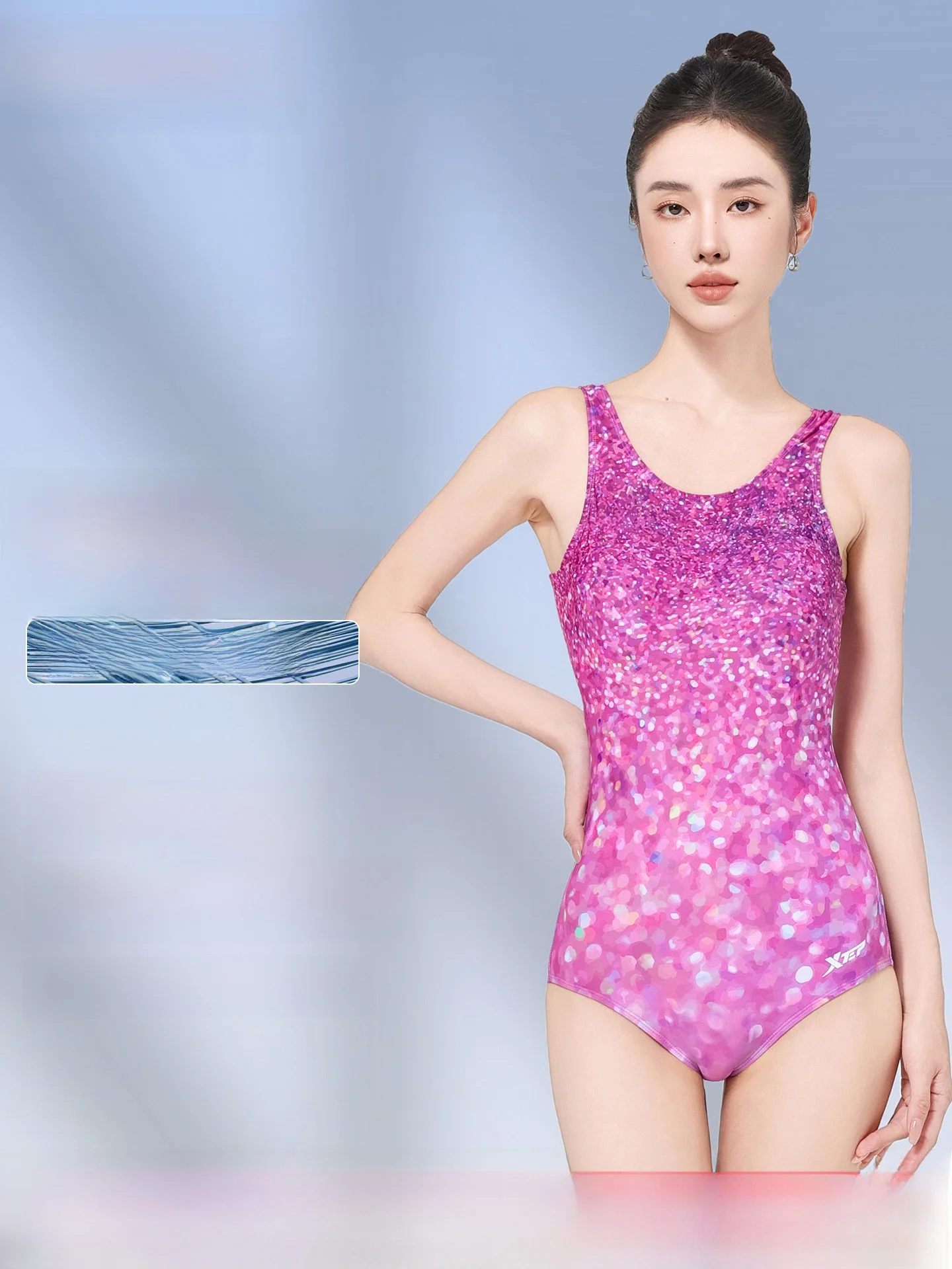 xtep-cetitive-swimwear-women's-2025-new-slimming-belly-cover-one-piece-swimming-pool-special-training-faionable-e