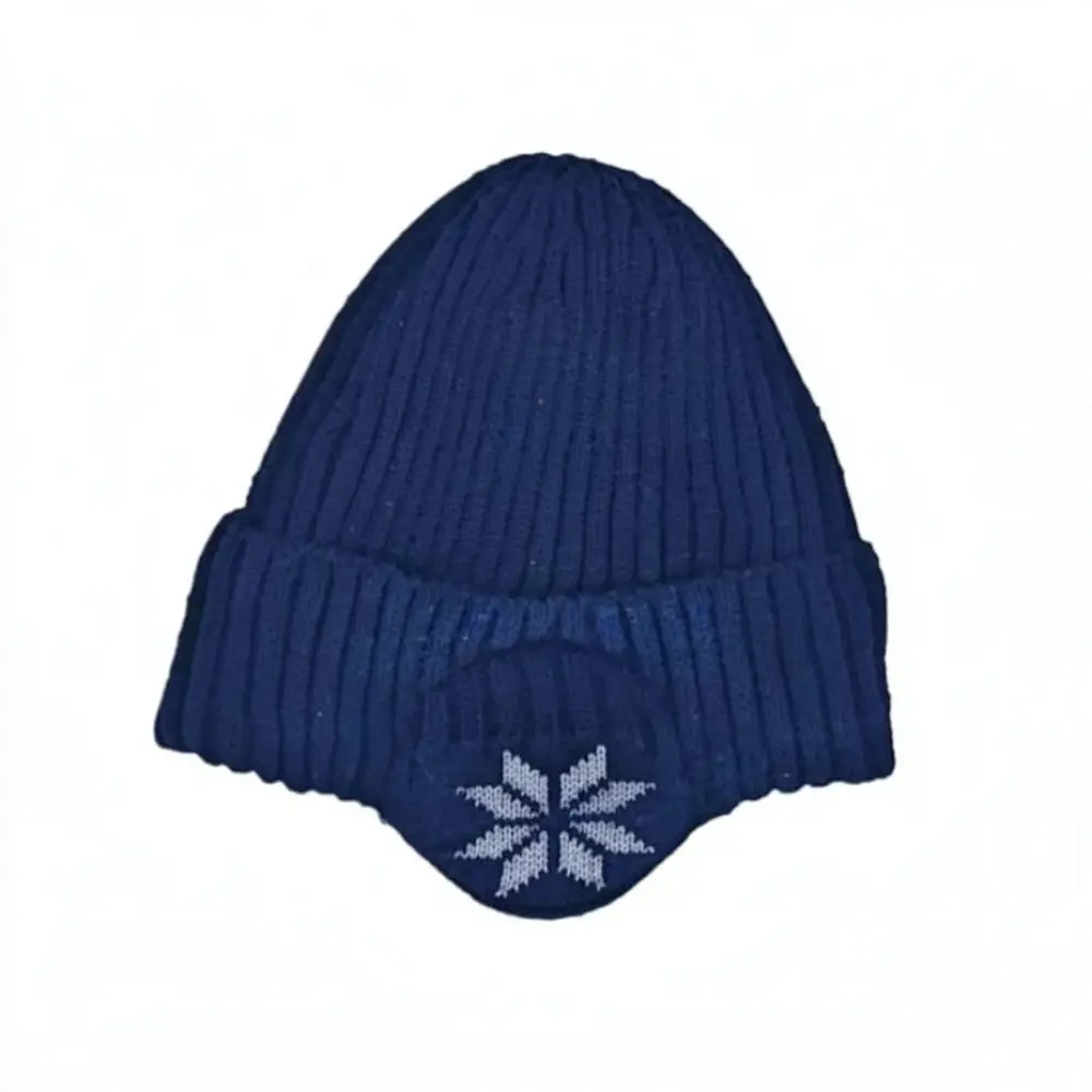 Thick Fleece Lined Winter Beanie Hat Mens Knit Warm Cap Windproof Earflap Protector Outdoor Cycling Hiking Daily Accessory