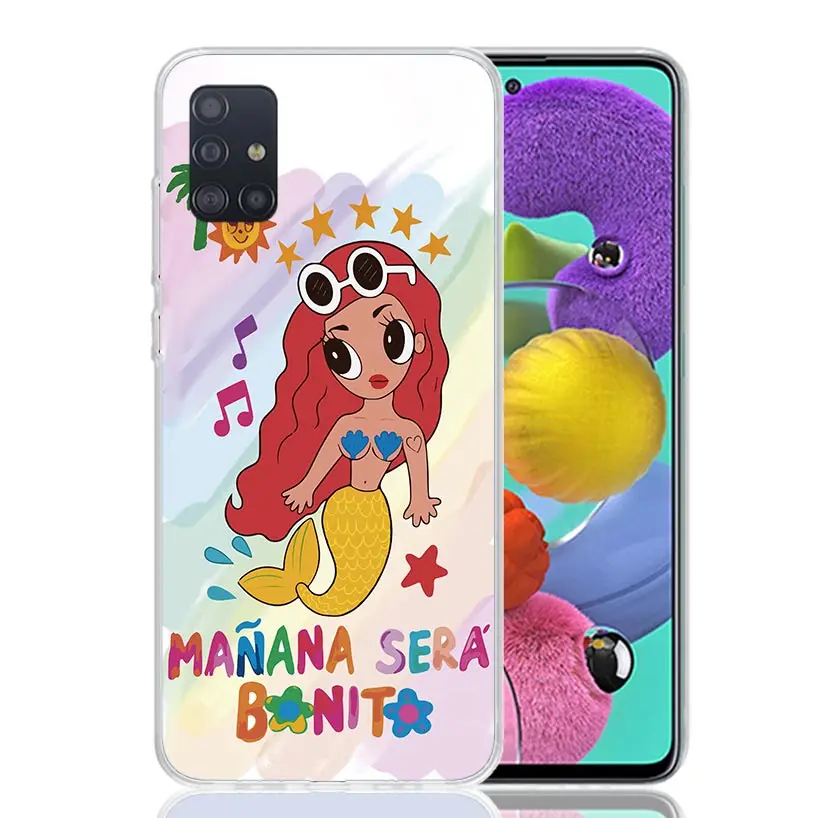 Karolg M-Manana Sera B-Bonito Phone Case For Samsung Galaxy A51 A41 A31 A21S A11 A01 A71 A50 A40 A30S A20E A10S A70 A6 A7 A8 A9