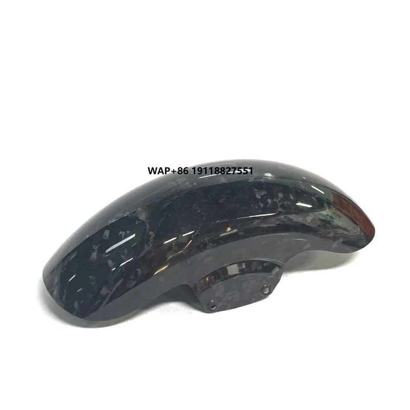 TEENTOP High Quality Carbon Fiber Front Fender 19 Inch Street Road Glide for Touring Models Forged Carbon CVO Road Glide
