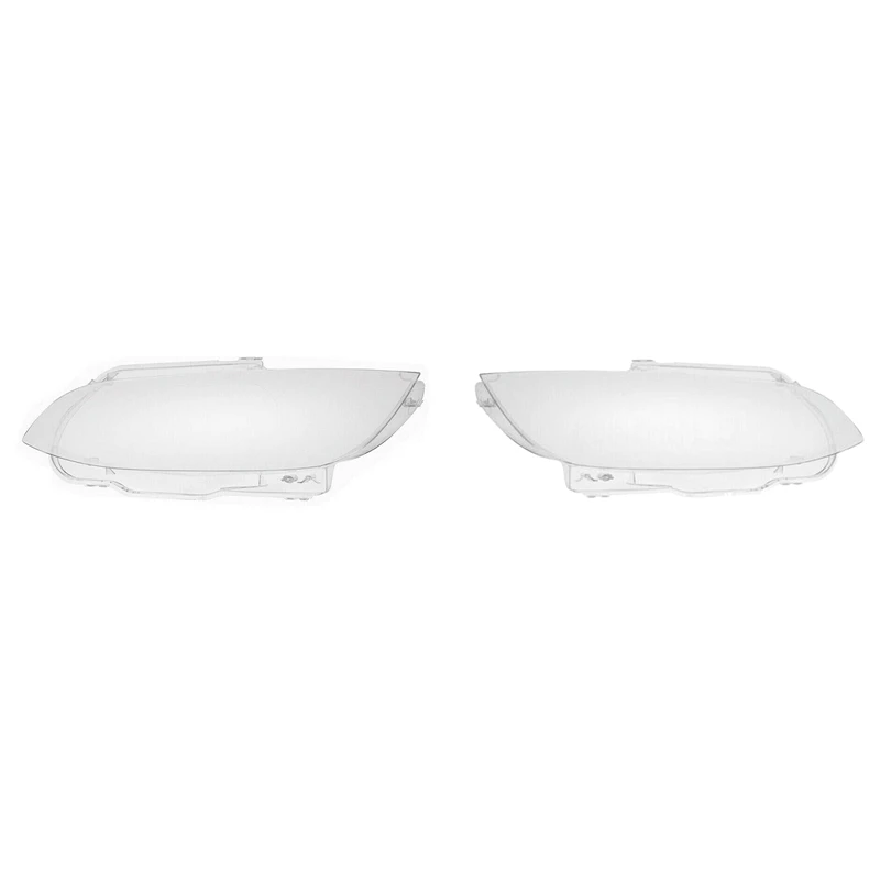 

2PCS Car Clear Headlight Head Light Lamp Lens Cover For-BMW M3 E92 E93 3 Series Coupe 2006-2010, Right & Left