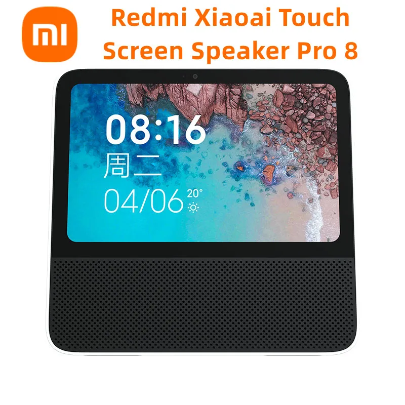 Redmi Xiaoai Touch Screen Speaker Pro 8 8-inch screen unplugged Xiaoai 2GB memory 5GHZ+2.4GHZ dual-band wi-fi 4.5H battery life