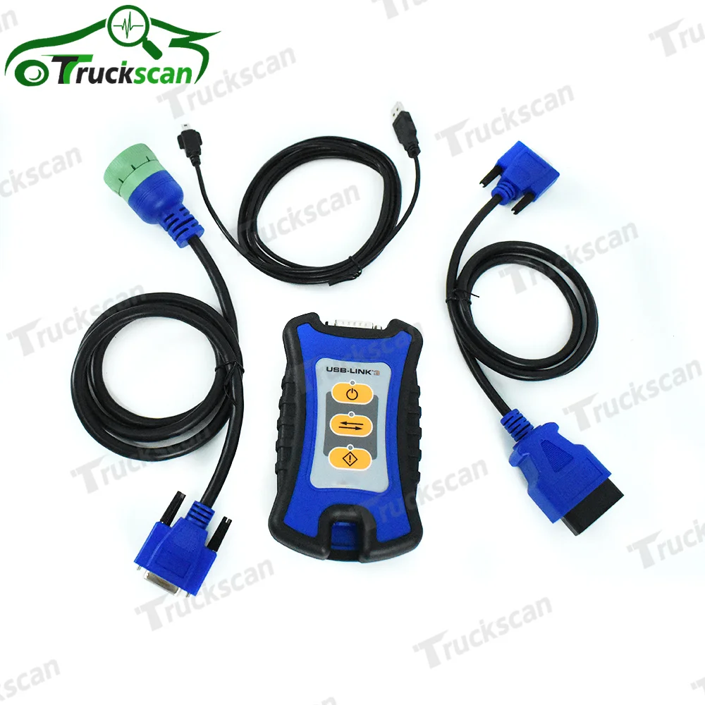 For NEXIQ-3 USB Link2 125032 Diesel Truck Interface Diagnostics BT for Heavy Duty Truck Scanner Diagnostic Tool