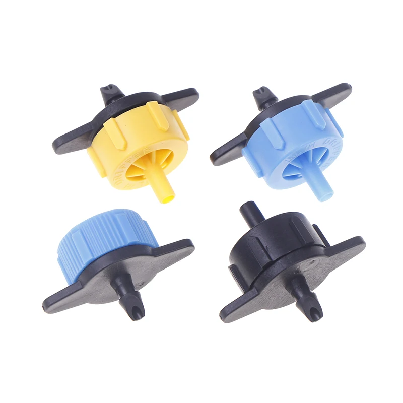 20 pz 2L/4L/8L Emettitori di Goccia Compressione di Pressione Gocciolatori Regolabili Micro Connettori Per Giardino Prato Irrigazione a goccia