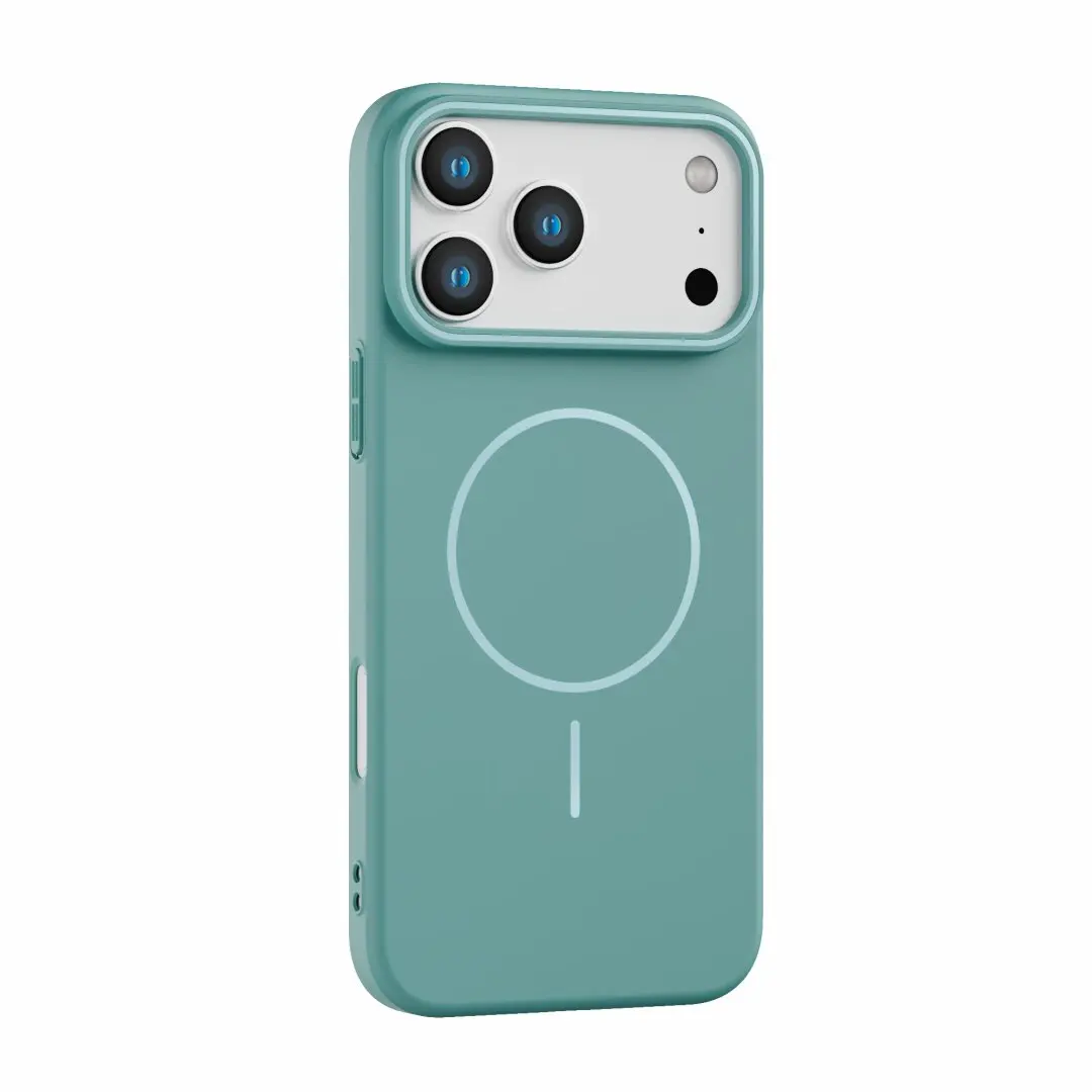 Magnético ultra fino fosco Capa de telefone para iphone 17 16 15 14 13 12 pro max plus 17 ar para magsafe carregador sem fio duro pc capinha capa iphone 16 pro max