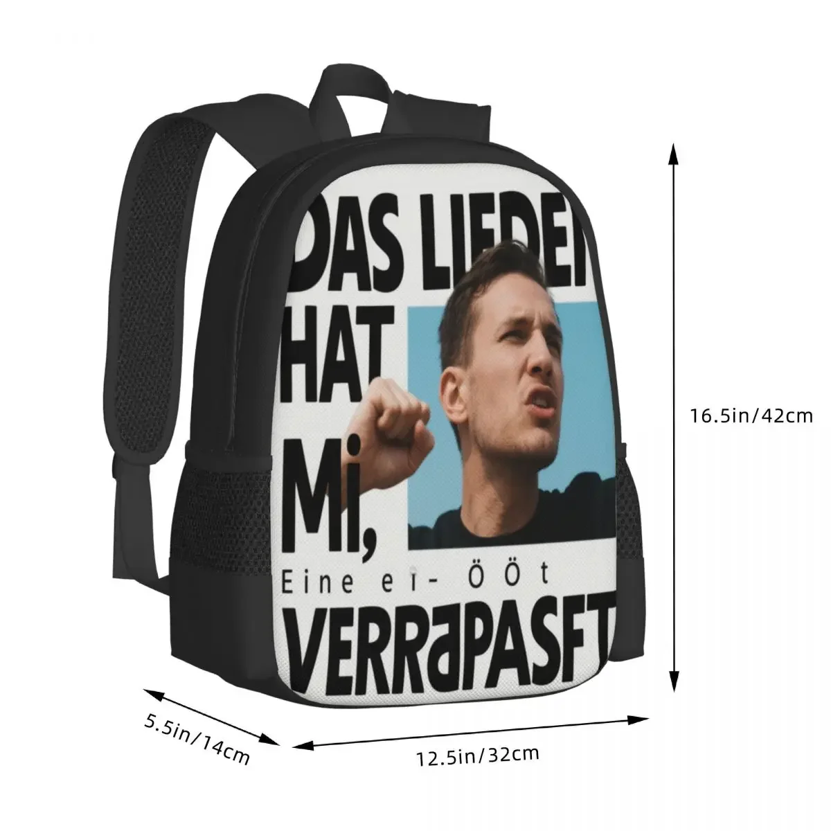 Funny slap on my face  , boy and girl's  children's backpack  laptop, shoulder bag