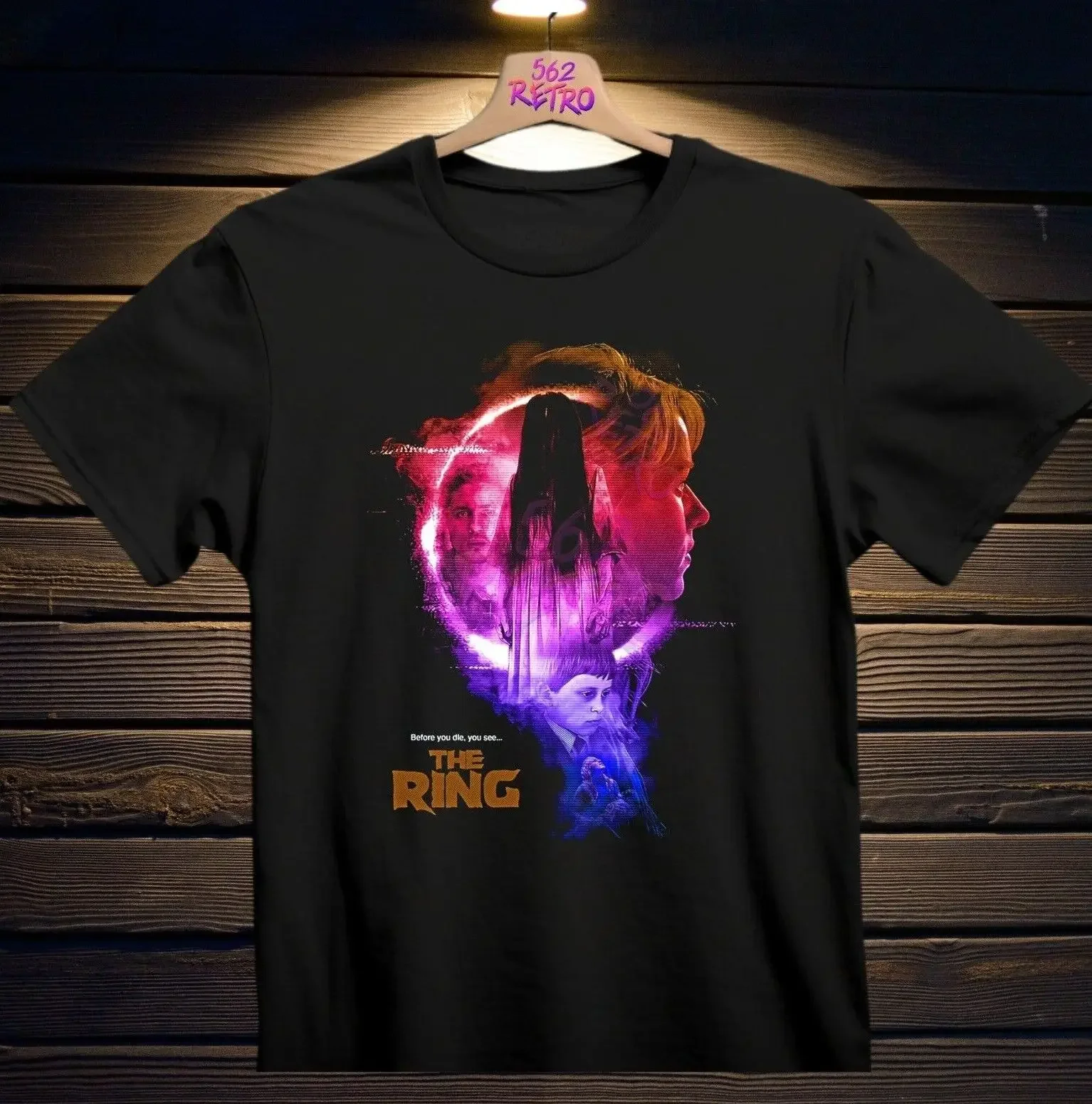 The Ring Horror Movie T-Shirt Black S-3XL