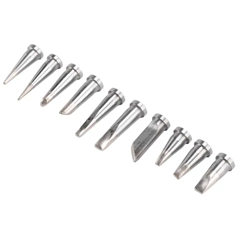 

AC88-10Pcs Durable Soldering Tip Set For Weller WSD81 WD1000 WSP80 WP80 LT Soldering Station