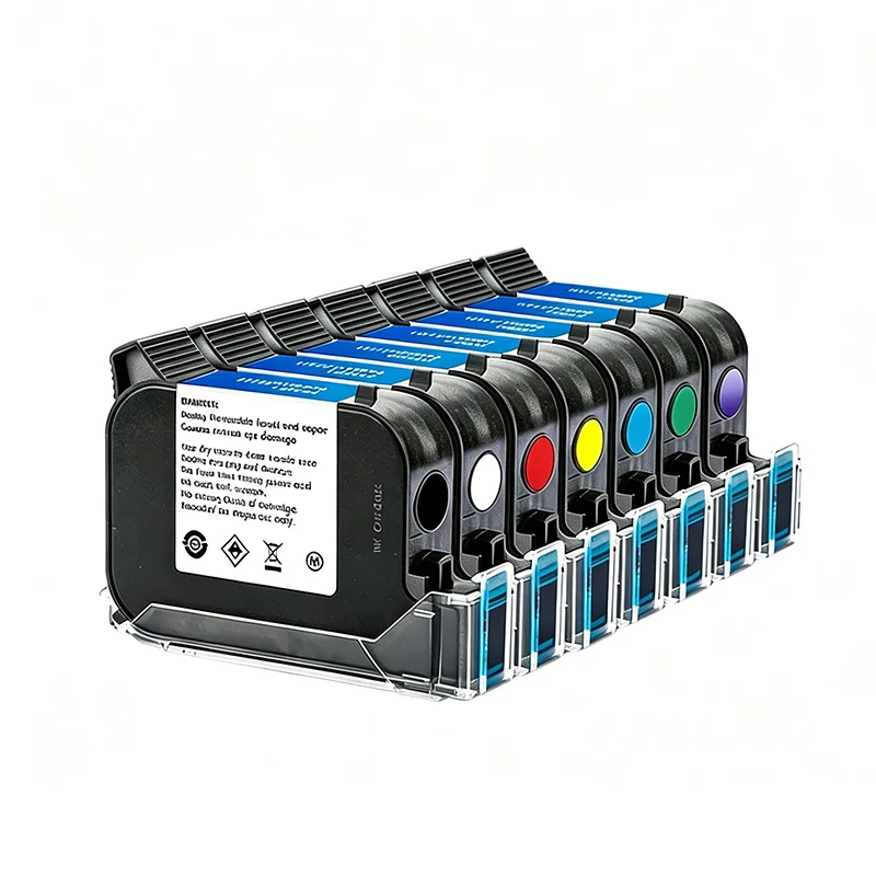2588+ 2588 2588+M Handheld Printer Ink Cartridge Fast Dry Eco Solvent Print Height 12.7mm Inkjet Printer Colorful Ink Cartridge