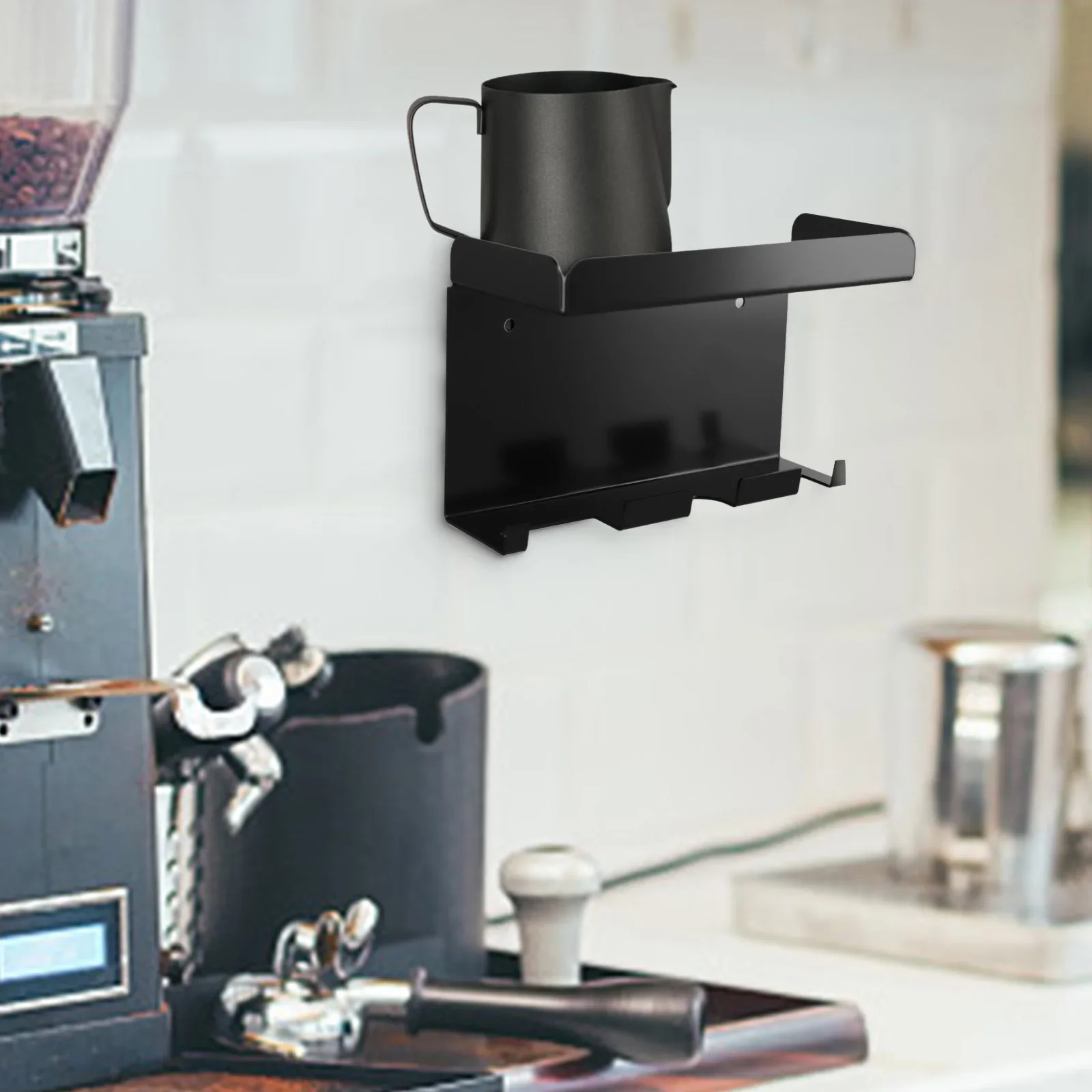 For Coffee Lovers Vertical Kitchen Organizer Multifunctional Hanging Rack For Kitchen Organization For Home And Caf Use
