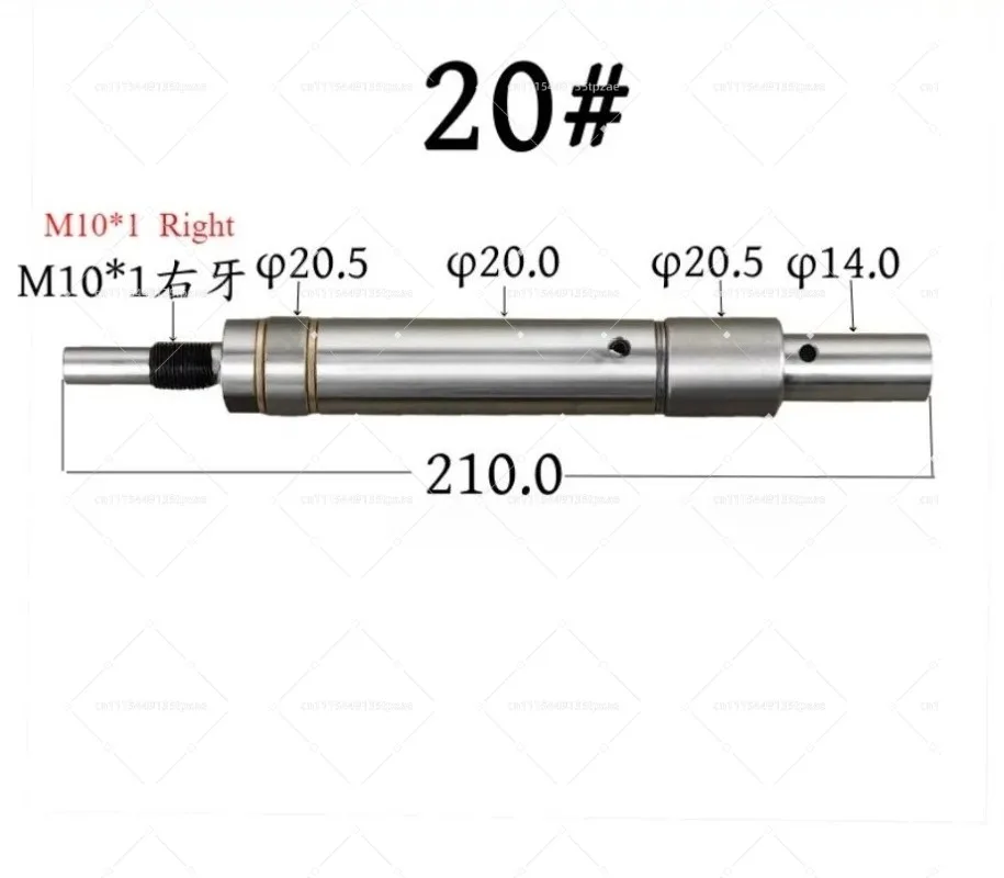 M10*1 Right Thread Rotary Connector Rotating Tip for Automatic Bar Feeder