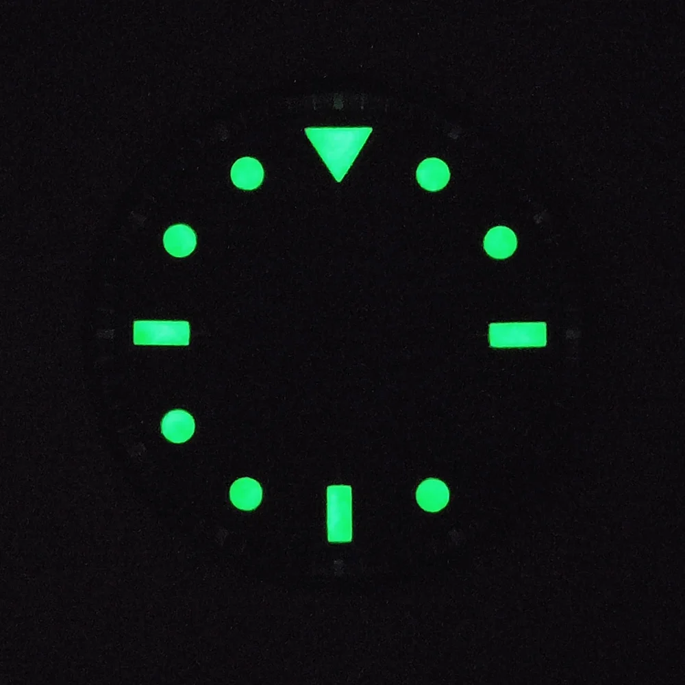 29.5mm Watch Dial NH35 Dial Custom LOGO Laser Printed Logo/Name DIY Luminous Dial NH35 Case Suitable For NH35/NH36 Movements