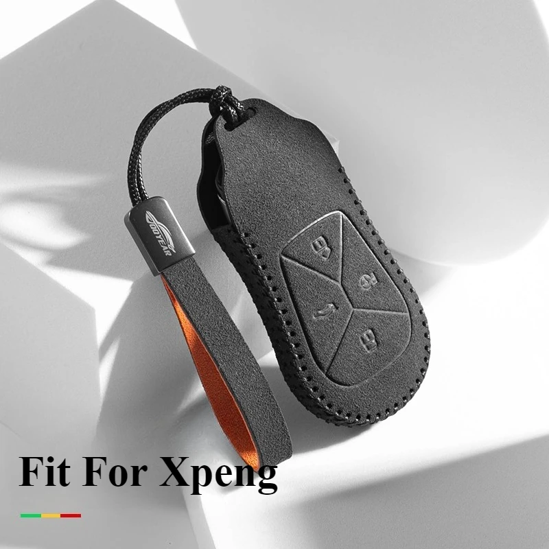 Auto Schlüssel Fall Fit Für Xpeng G6 G7 G9 P7 X9 Xiaopeng Hohe Qualität Wildleder Auto Schlüssel Schutzhülle