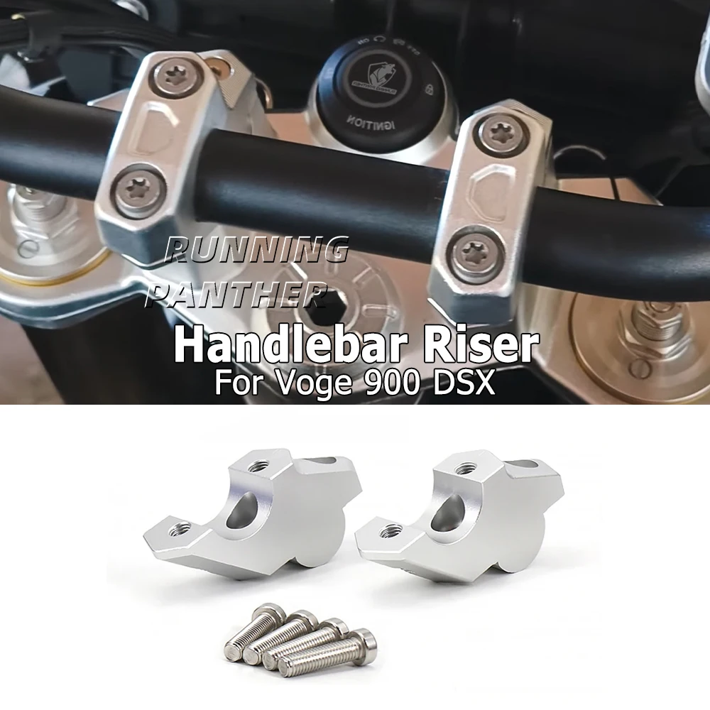 Motorcycle Handlebar Riser Bar Mount Handle Clamp Accessories Raisers Up And Backwards For Voge 900 DSX DSX900 DS 900 X