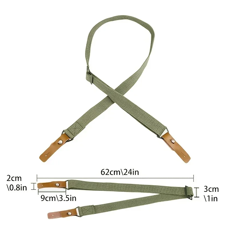 Multi Functional Sling Cowhide and Nylon, Breathable and Comfortable, Suitable for Hunting AK Sling