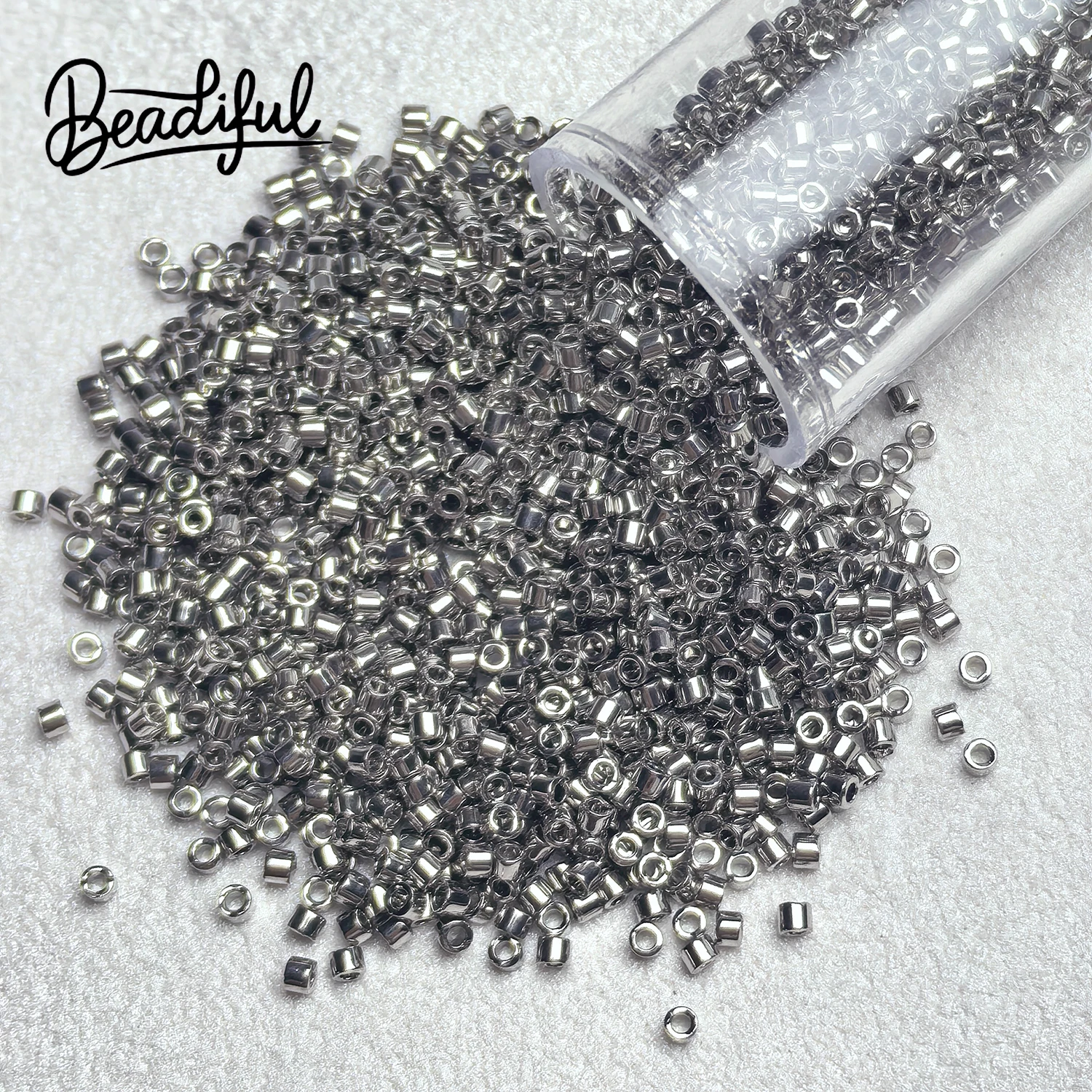 Jewelry Making Japan - Японские стеклянные бусины MIYUKI DB38, цилиндрические,