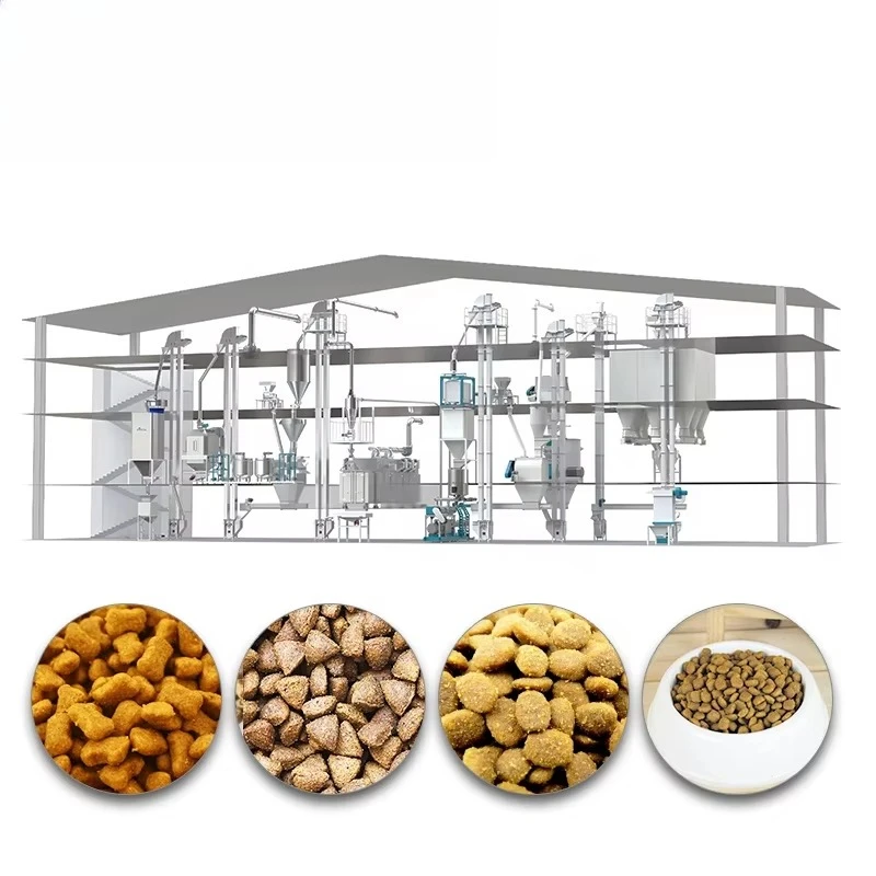 آلات تجهيز أغذية الحيوانات الأليفة للكلاب الجافة والقطط آلة تغذية الحيوانات آلة تغذية الكلاب كيبل #5