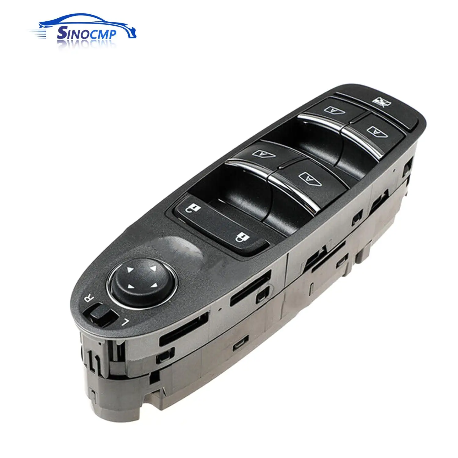 

1 PC Driver Door Power Master Window Switch Black 25401 4GA7A For 2014-2018 Infiniti Q50 Placement On Front Left Driver Side