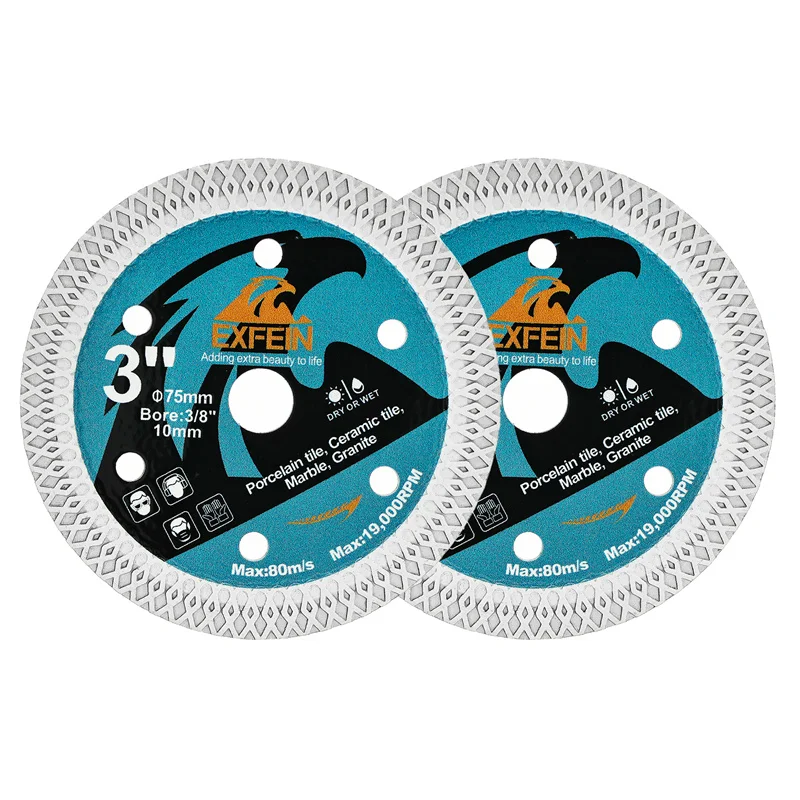 Mini Cutting Disc 75mm Mini Saw for Tile Glass Wood Plastic Concrete Ceramic Cut Plate Saw Cutter Mini Disc