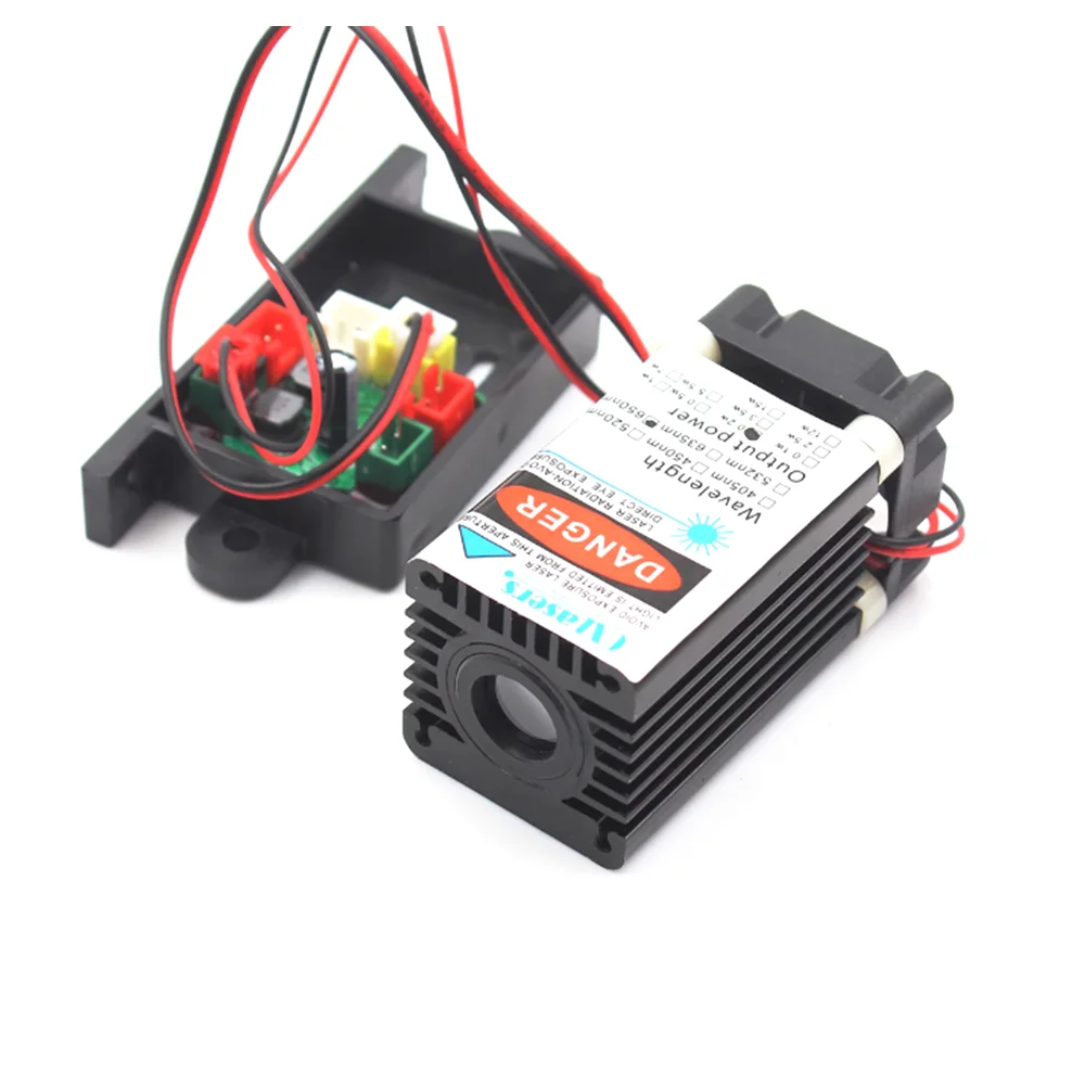 Coarse light 520nm 100mW Green Laser TTL 12V laser module supports PWM