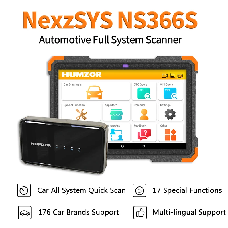NS366S 자동차 스캐너 진단 기기 자동차용 OBD2 스캐너 진단 도구 자동차 스캐너 Obd2